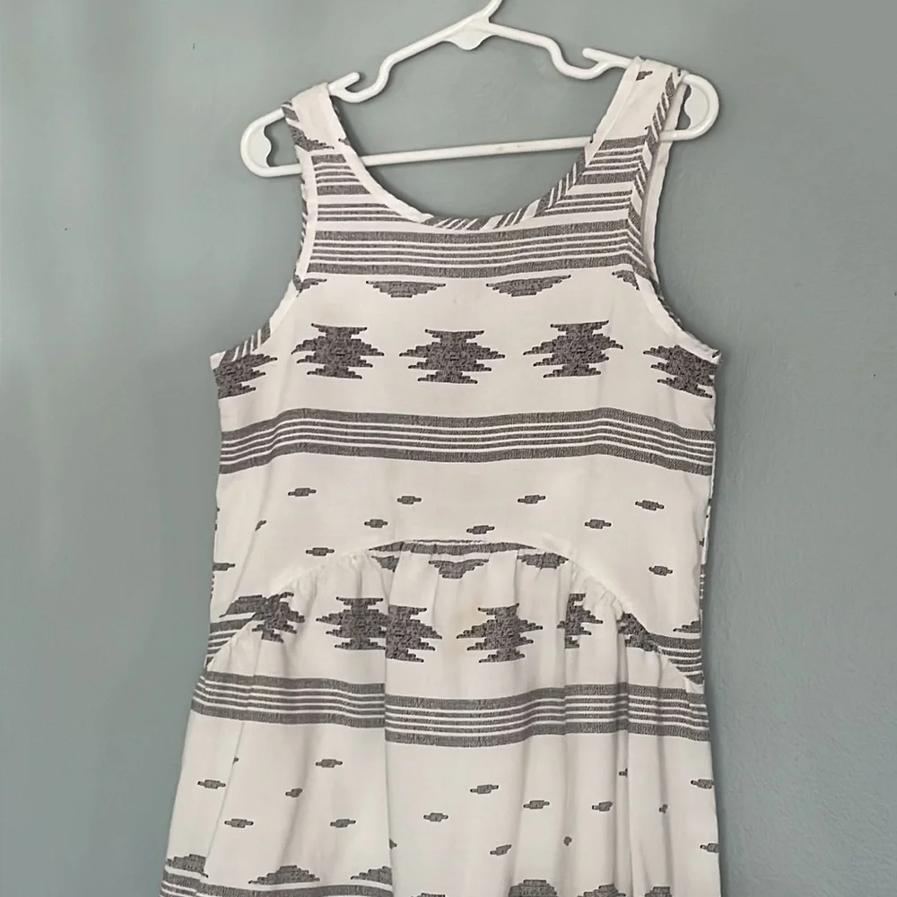 Old Navy Hanky Hem Maxi Dress Sz 8